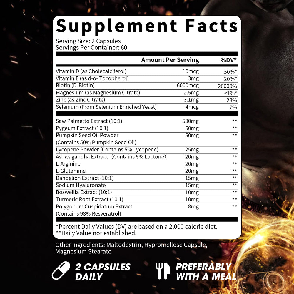 Catfit pumpkin seed oil and pygeum blend