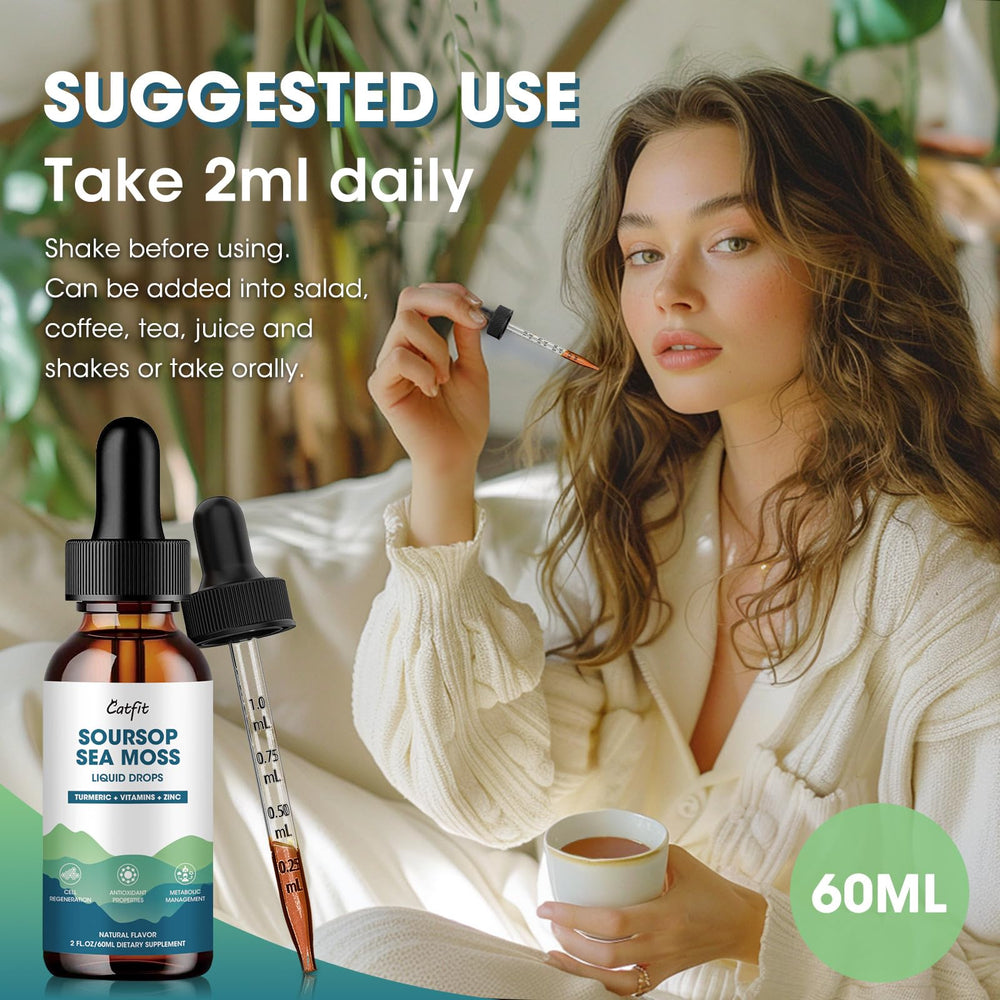 Catfit vegan sugar-free drops for clean daily supplementation