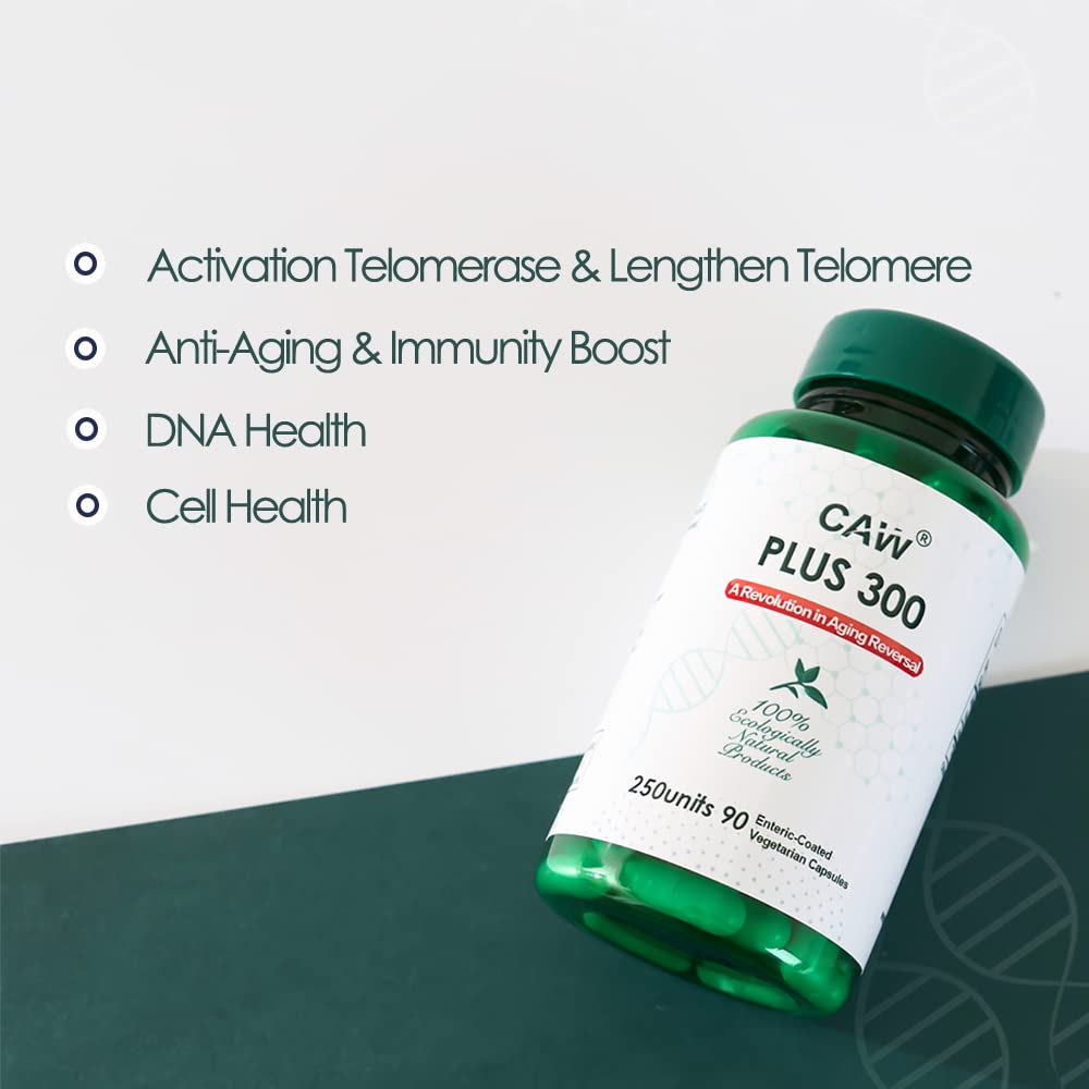 CAW natural two-ingredient formula with cycloastragenol and polysaccharide.