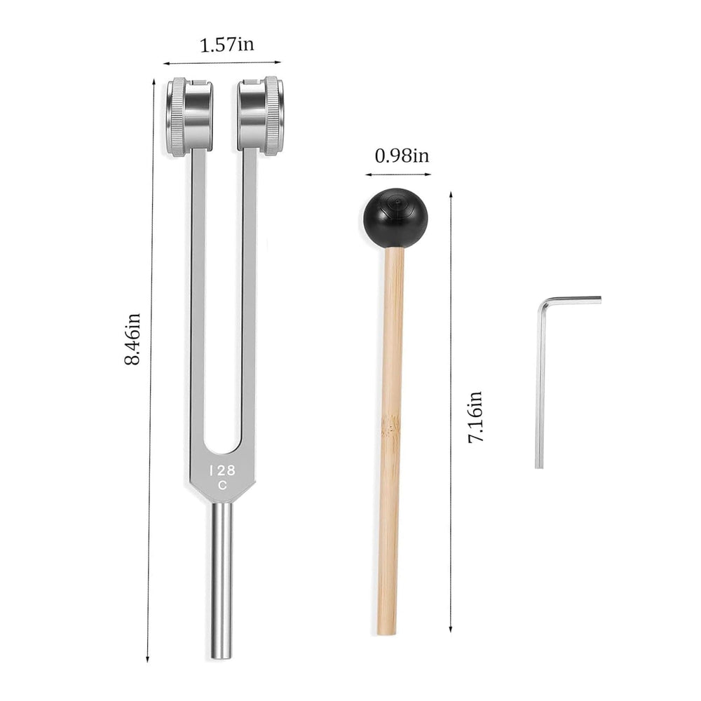 CBCJIEHUXL tuning fork on the body aids relaxation through vibration