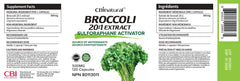 CBI Natural broccoli 20x concentrate capsules provide convenient daily antioxidant potential.