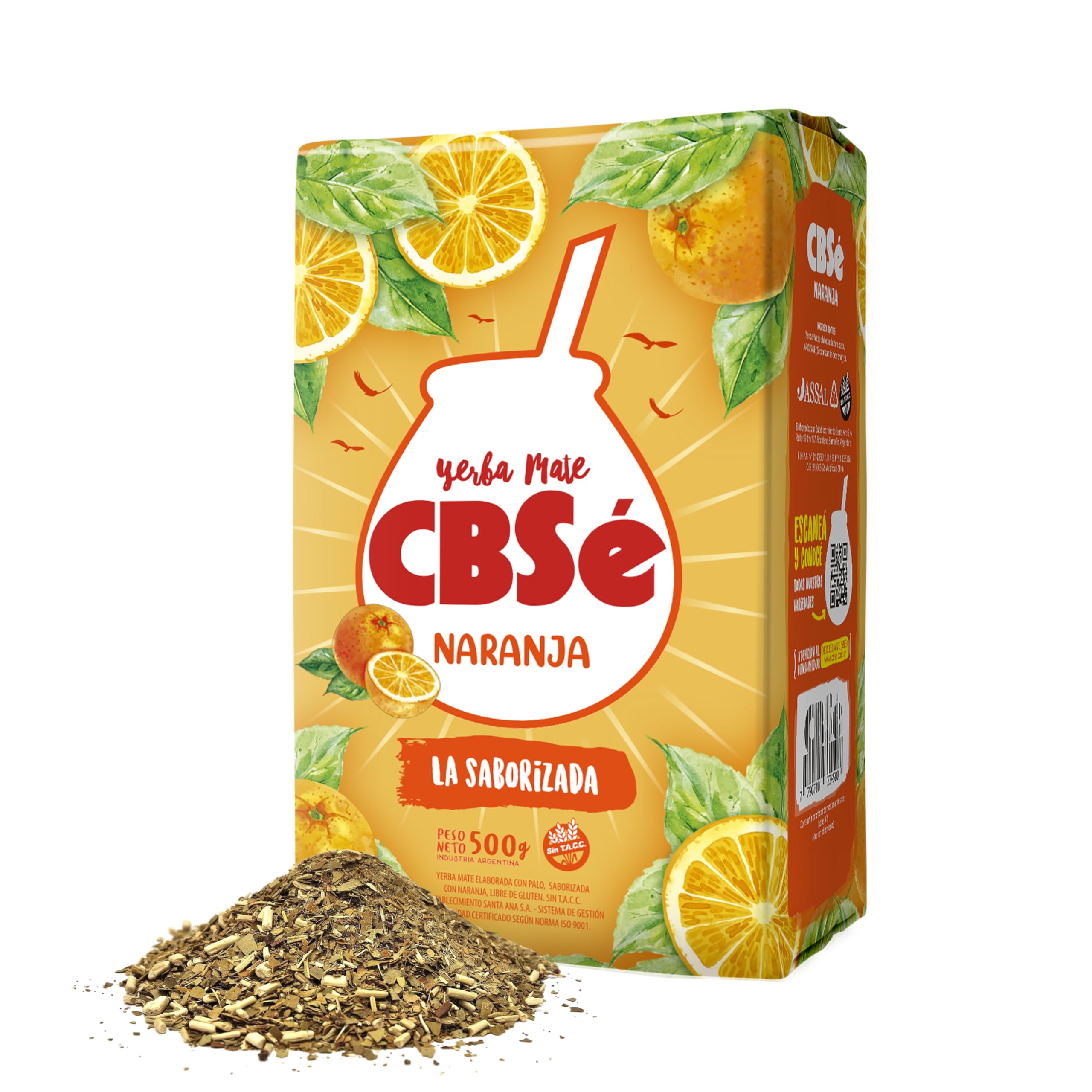 CBSé Orange Flavor loose-leaf tea being poured for an energizing morning