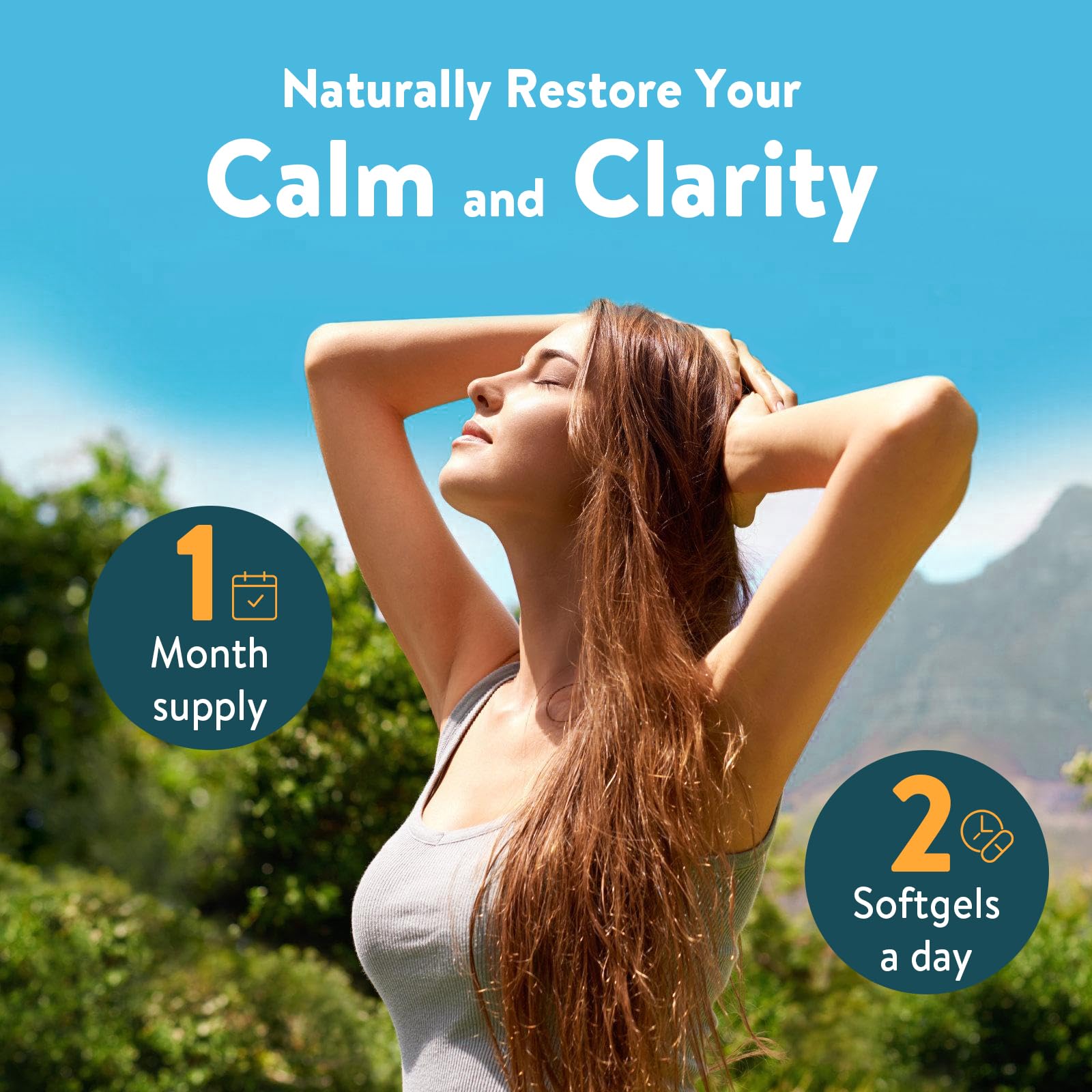 C Calthorvitana 60-softgel bottle ready for daily routine support.