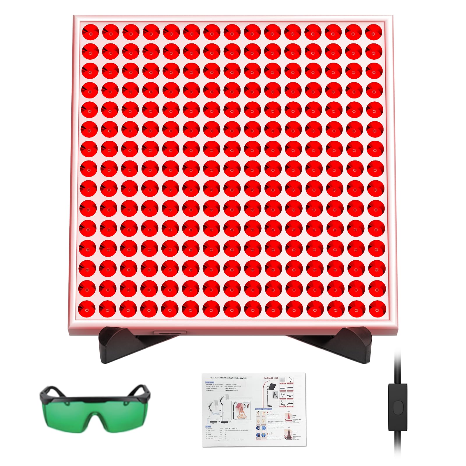 CCGIRU infrared therapy panel with 660nm red and 850nm infrared LEDs for full-body wellness.