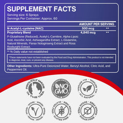 CCL Supplements spray dispense mechanism highlighting easy on-the-go use.