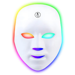 CDKMAX red light therapy face mask color modes for enhanced radiance.