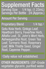 Cedar Bear Brain Booster liquid-drops shown for quick mental support.