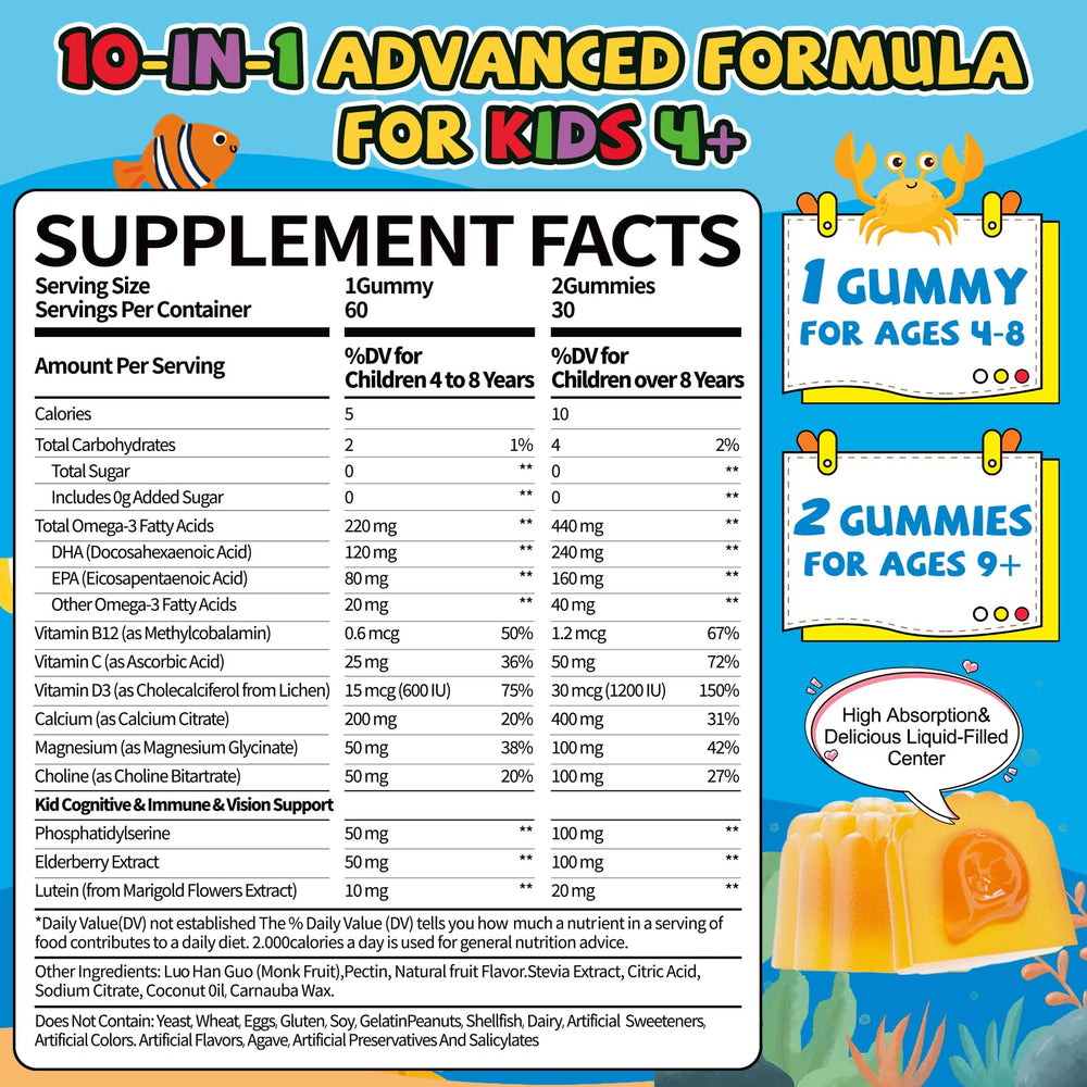 Ceecisee gummies closeup—delicious texture and natural mango flavor for picky eaters.