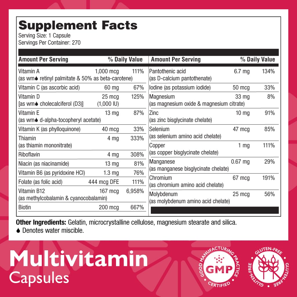 Celebrate Bariatric Multivitamin made in the USA with gluten-free formula.