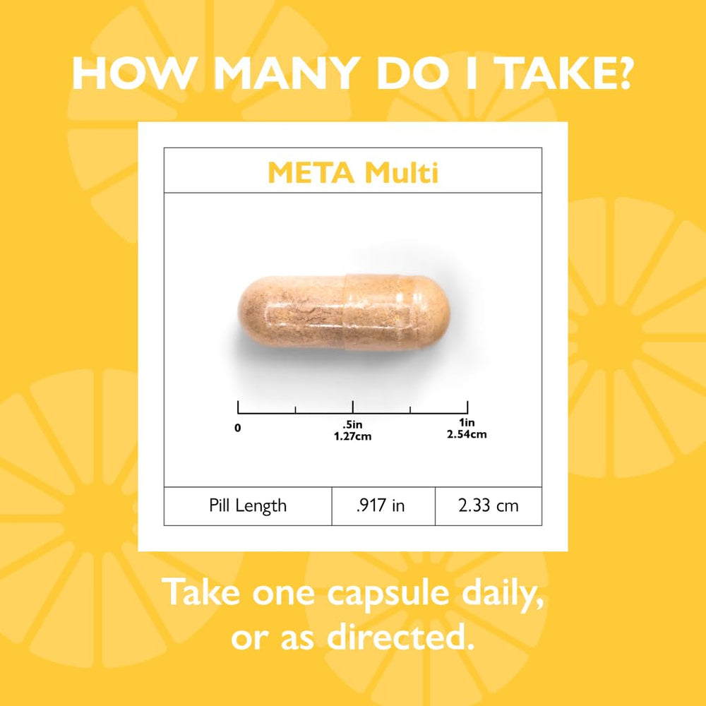 Celebrate Vitamins META Multi GLP-1 nutrition panel emphasizes vitamin D and magnesium