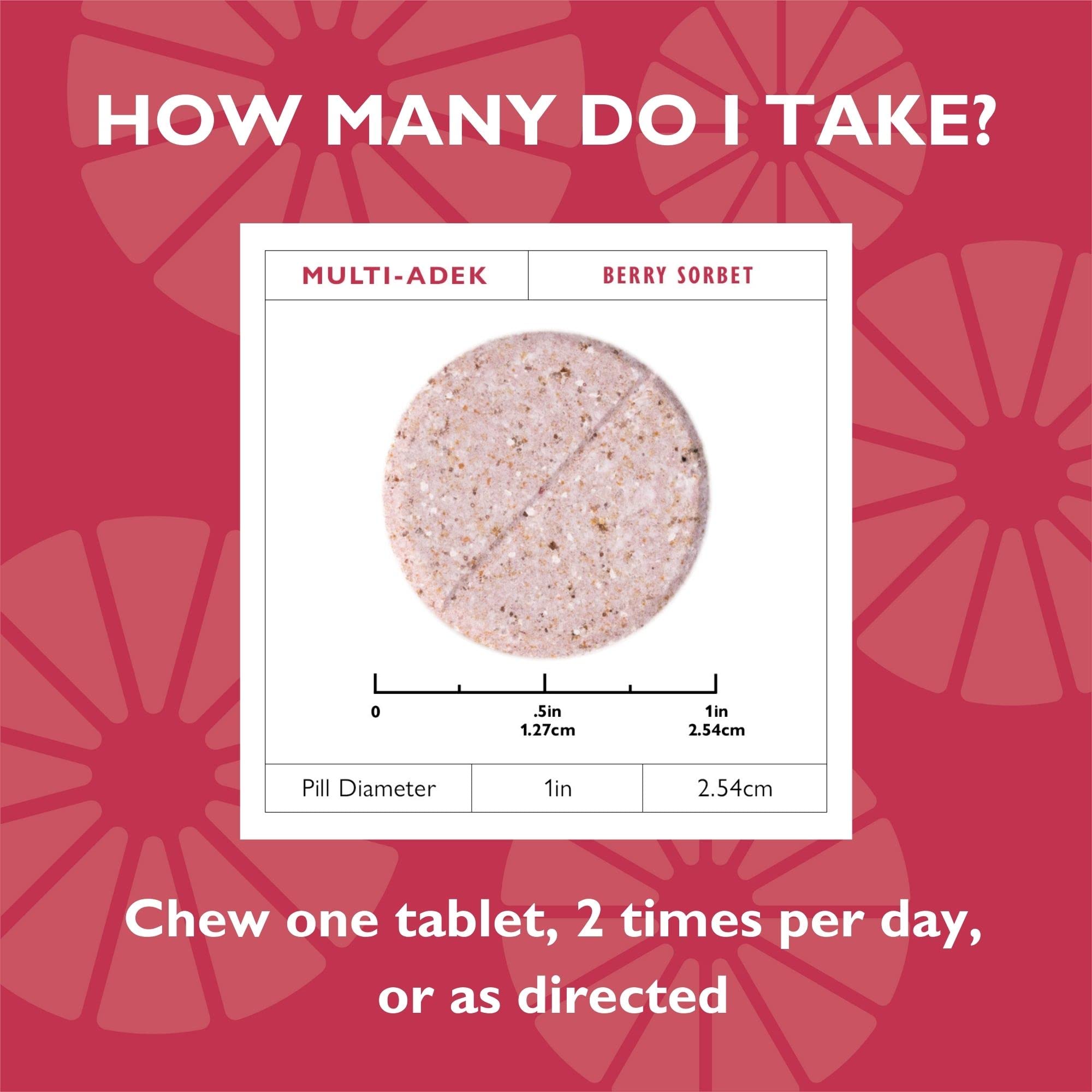Daily-use context showing someone taking Celebrate Vitamins Multi ADEK chewables