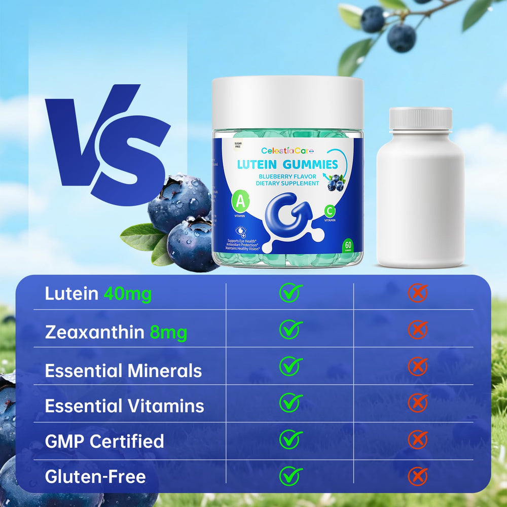 CelestiaCare macular health emphasis image signals holistic eye wellness.