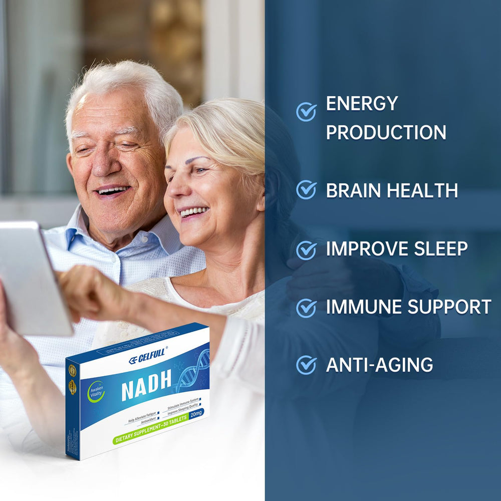 CELFULL NADH compact tablet design for easy use