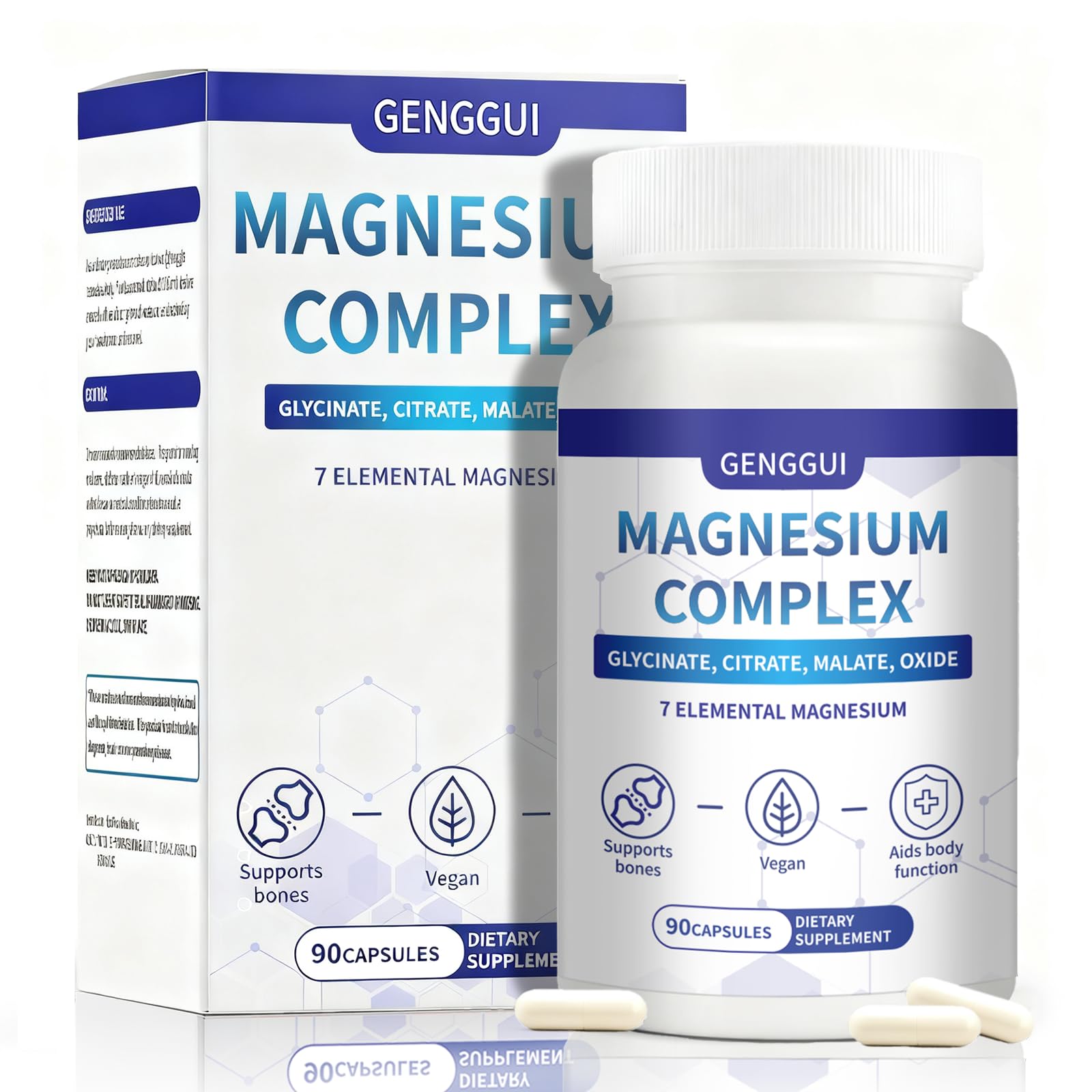 CellJuvMax Magnesium Complex bottle featuring 1000mg formula for daily muscle support