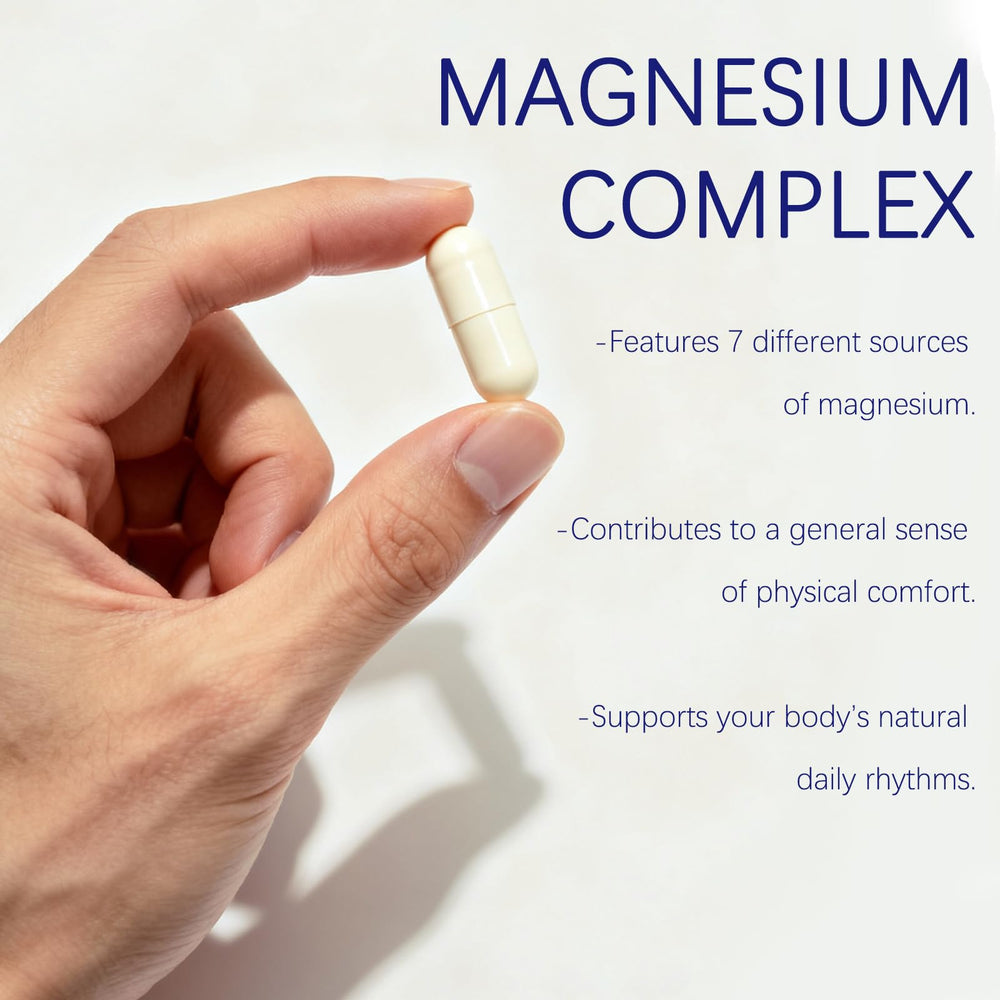 CellJuvMax Magnesium Complex near a watch suggesting energy support