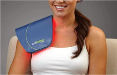 Celluma Home wrinkles-face-use demonstrates device in facial treatment mode for smoother-looking skin.
