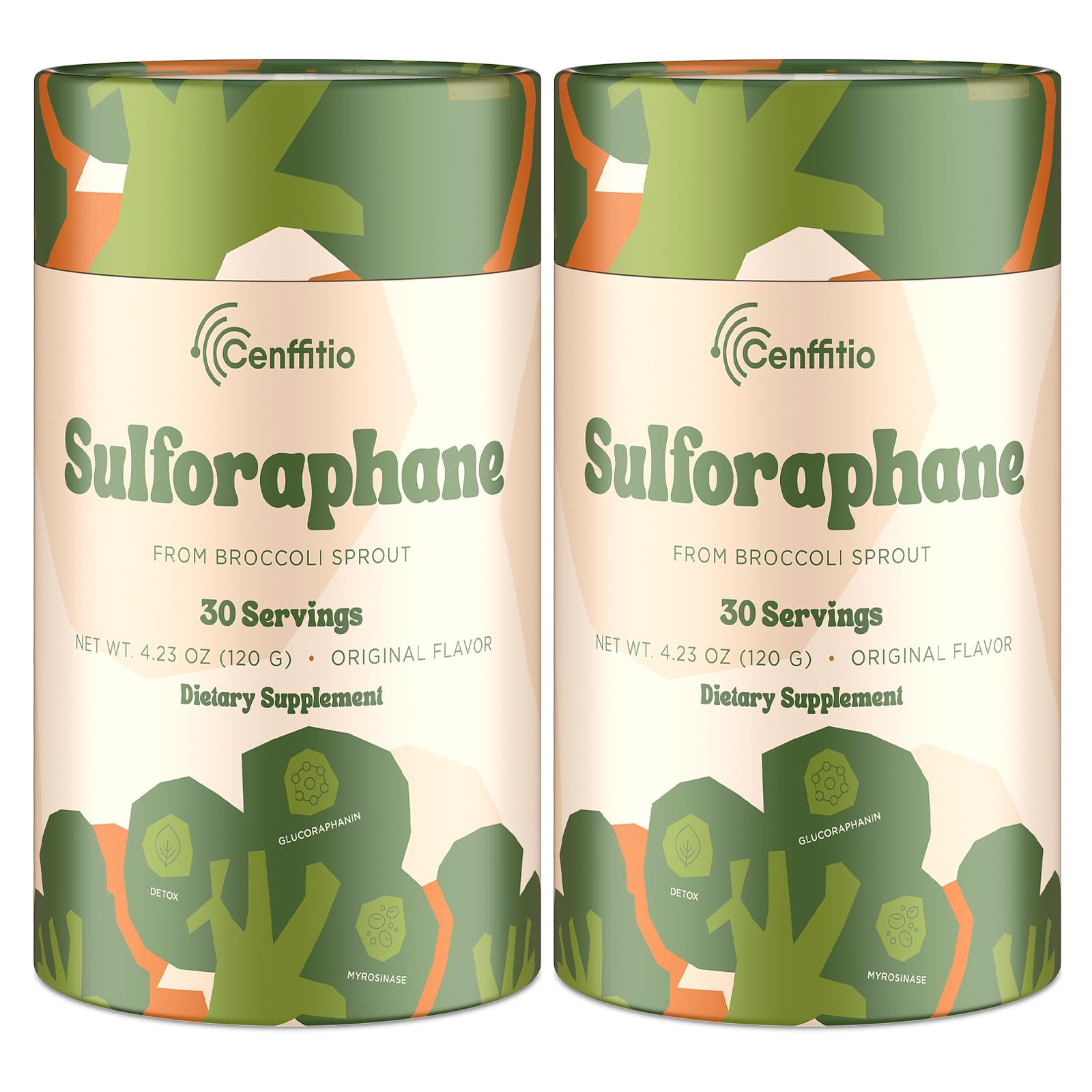 Cenffitio sulforaphane bottle for convenient daily supplement use