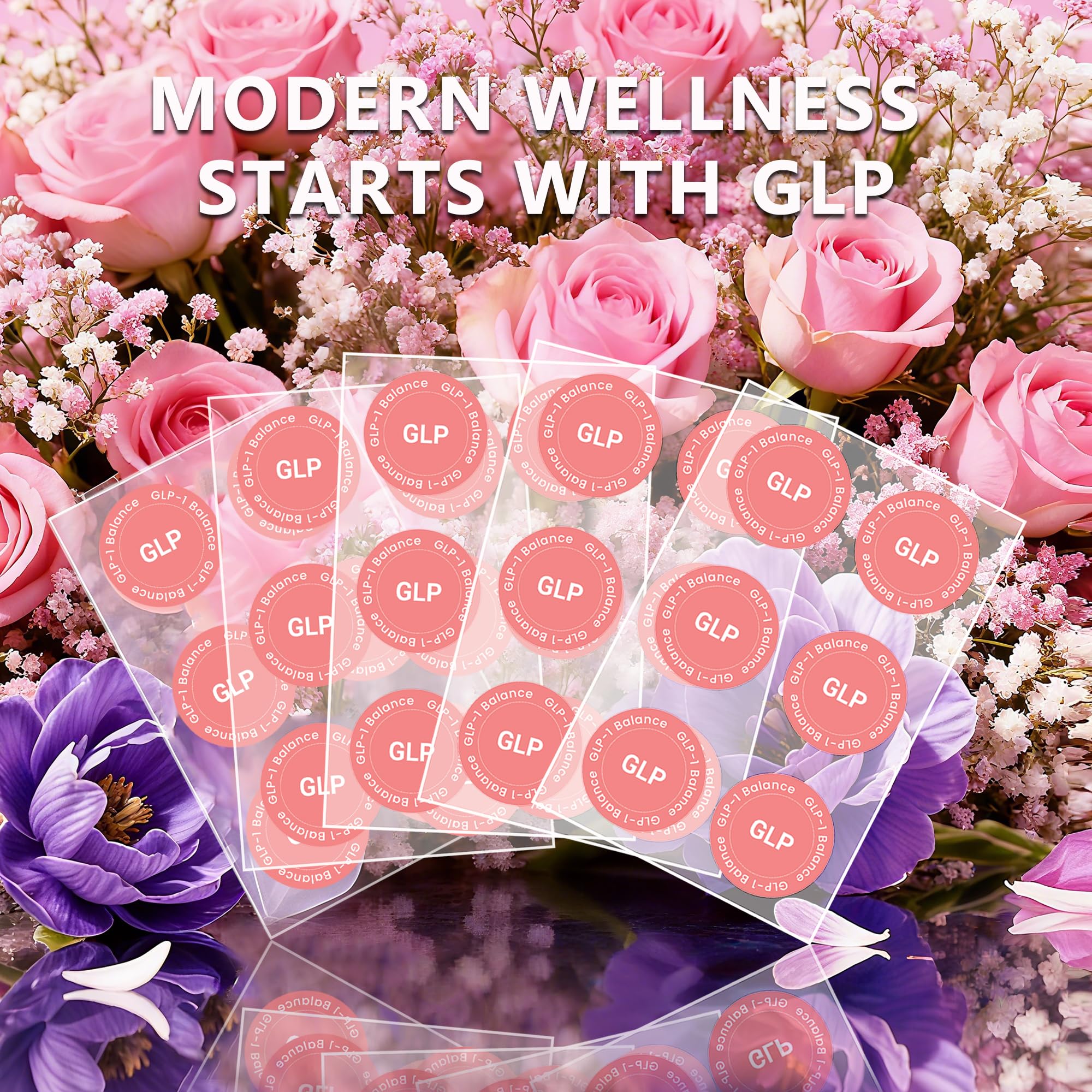 cenlomat GLP-1 patches applied to skin in a flexible placement area