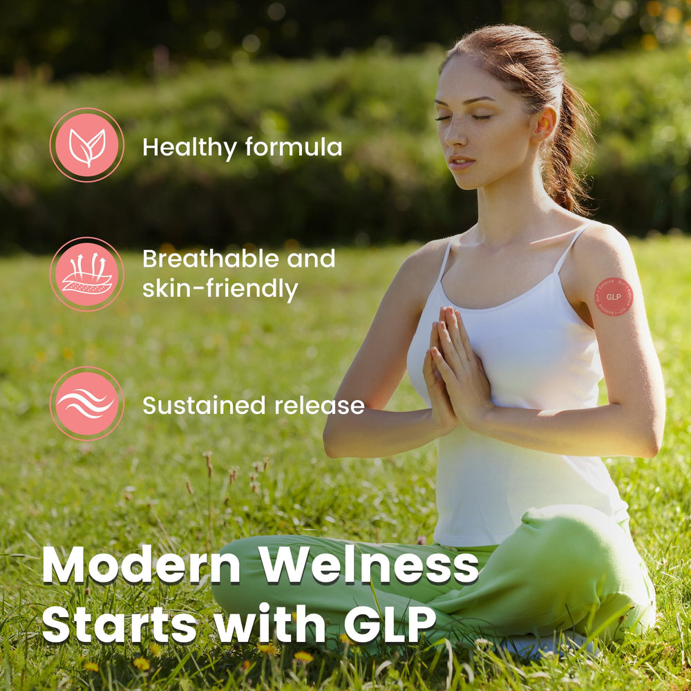 cenlomat GLP-1 patches being removed easily with water for clean skin