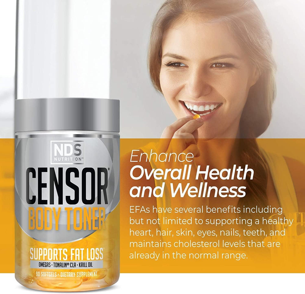 Censor omega-3-6-9 blend visual for overall wellness support.