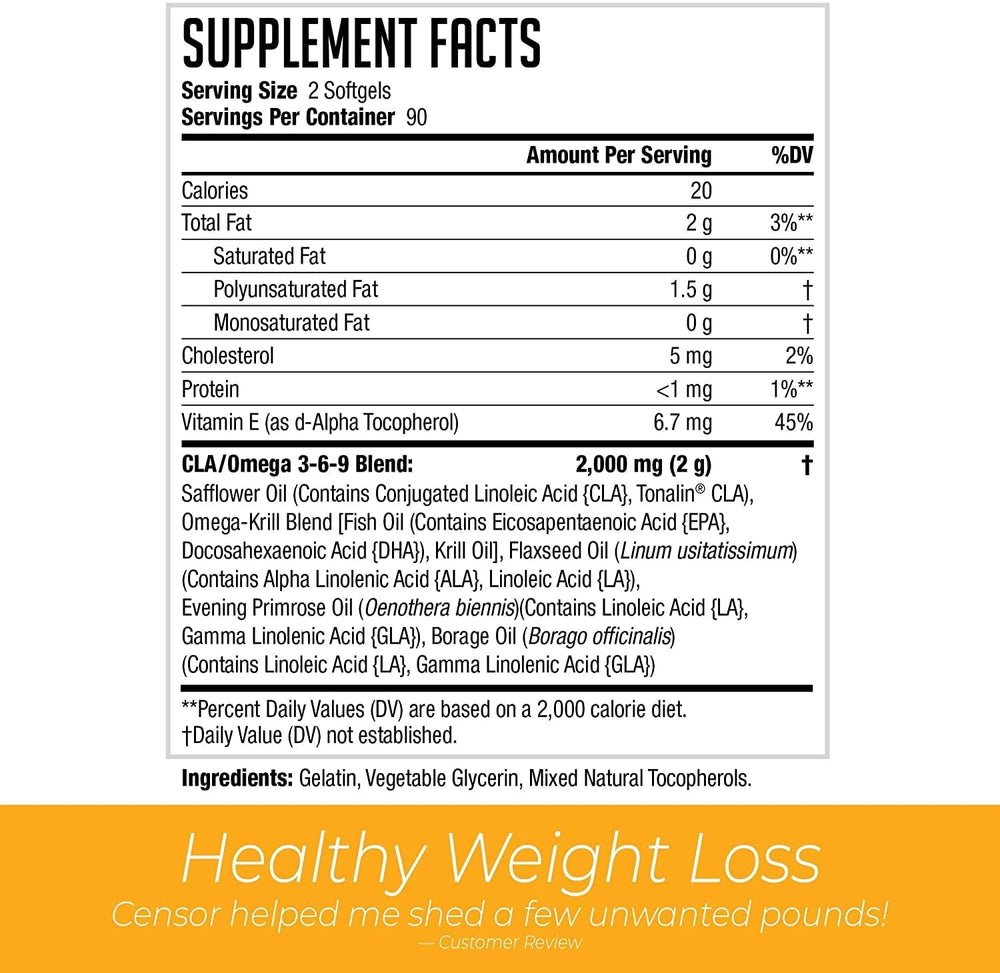 Censor softgels closeup highlighting convenient daily intake for busy days.