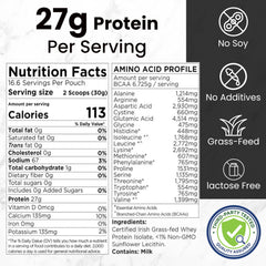 Centenarius Irish Grass-Fed Whey Pour captures a smooth, convenient post-workout shake.