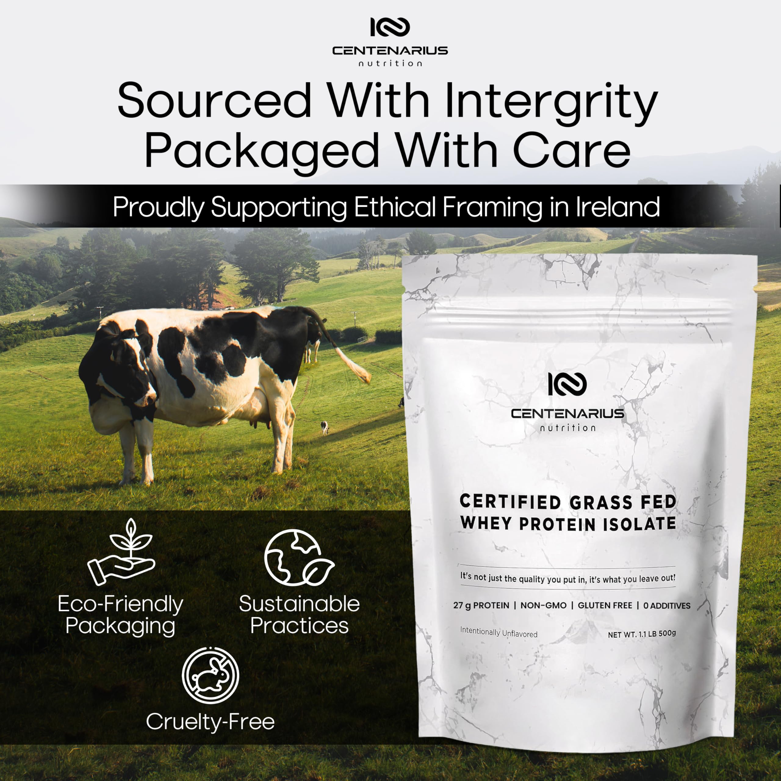 Centenarius Third-Party Testing Seal provides confidence through independent checks.