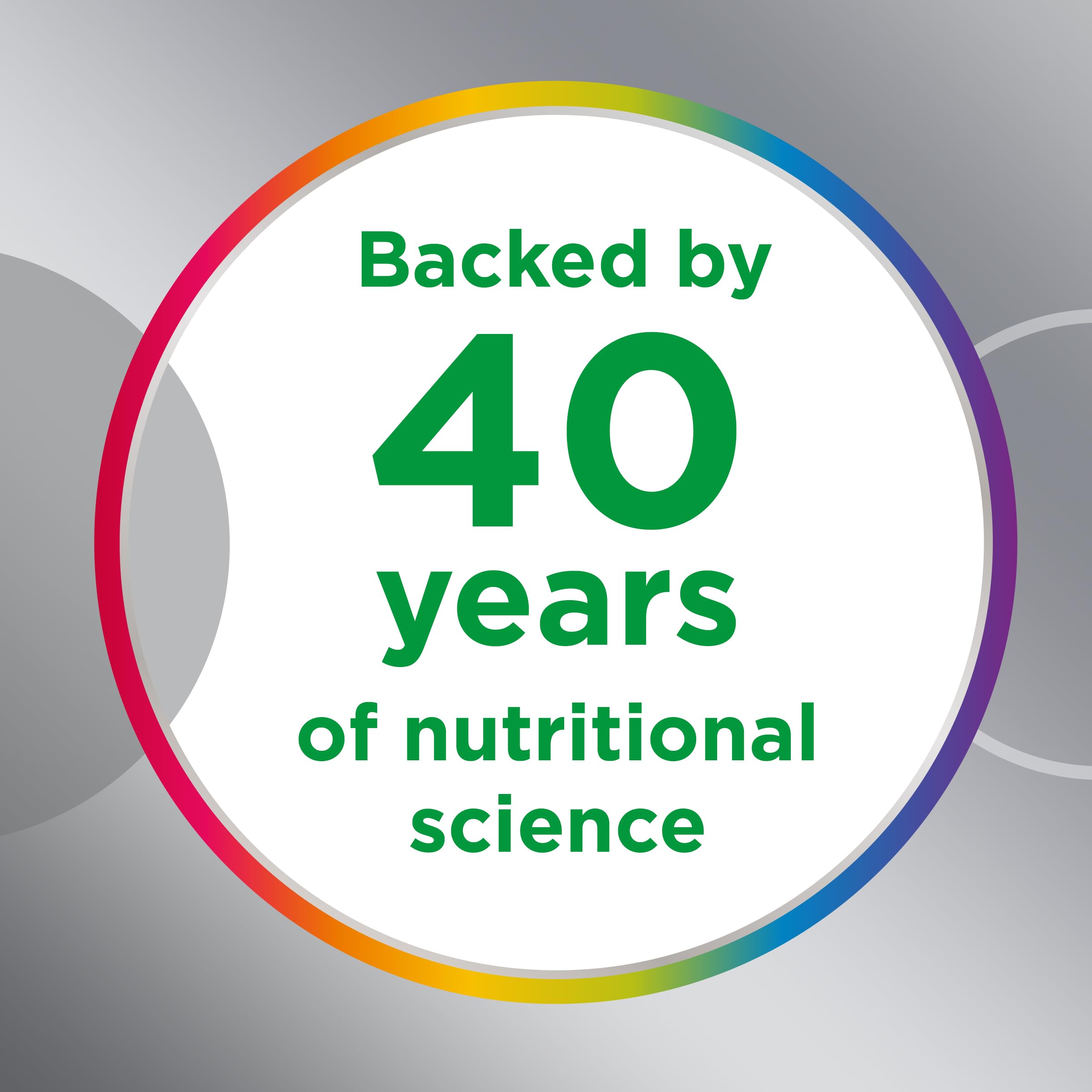 Centrum MultiGummies 50Plus gummies with fruit flavors, add a tasty routine to your day