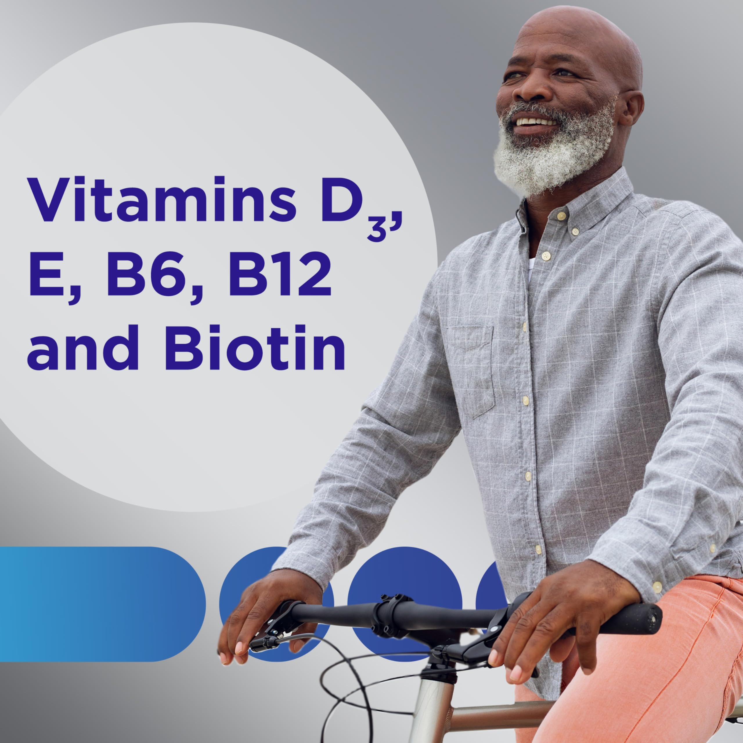 Centrum MultiGummies label close-up highlights vitamins and minerals.