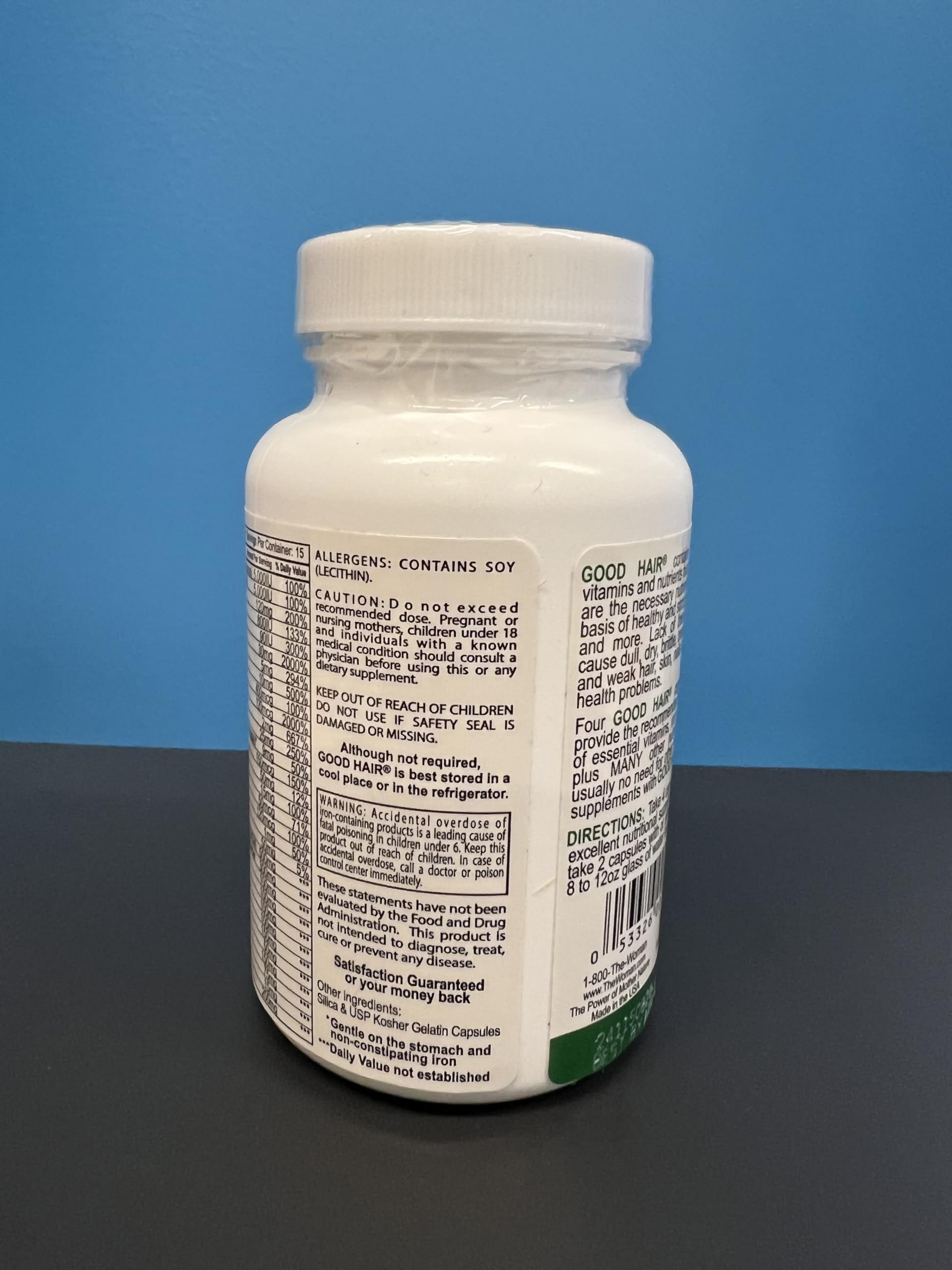 Century Systems Good Hair features evening primrose oil for nourishing daily care.