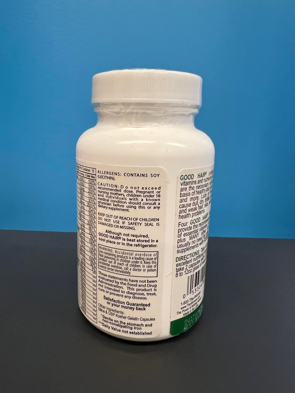 Century Systems Good Hair features evening primrose oil for nourishing daily care.