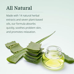 Century Systems Heal Quick Oil hair-oil application for nourished, shiny strands.