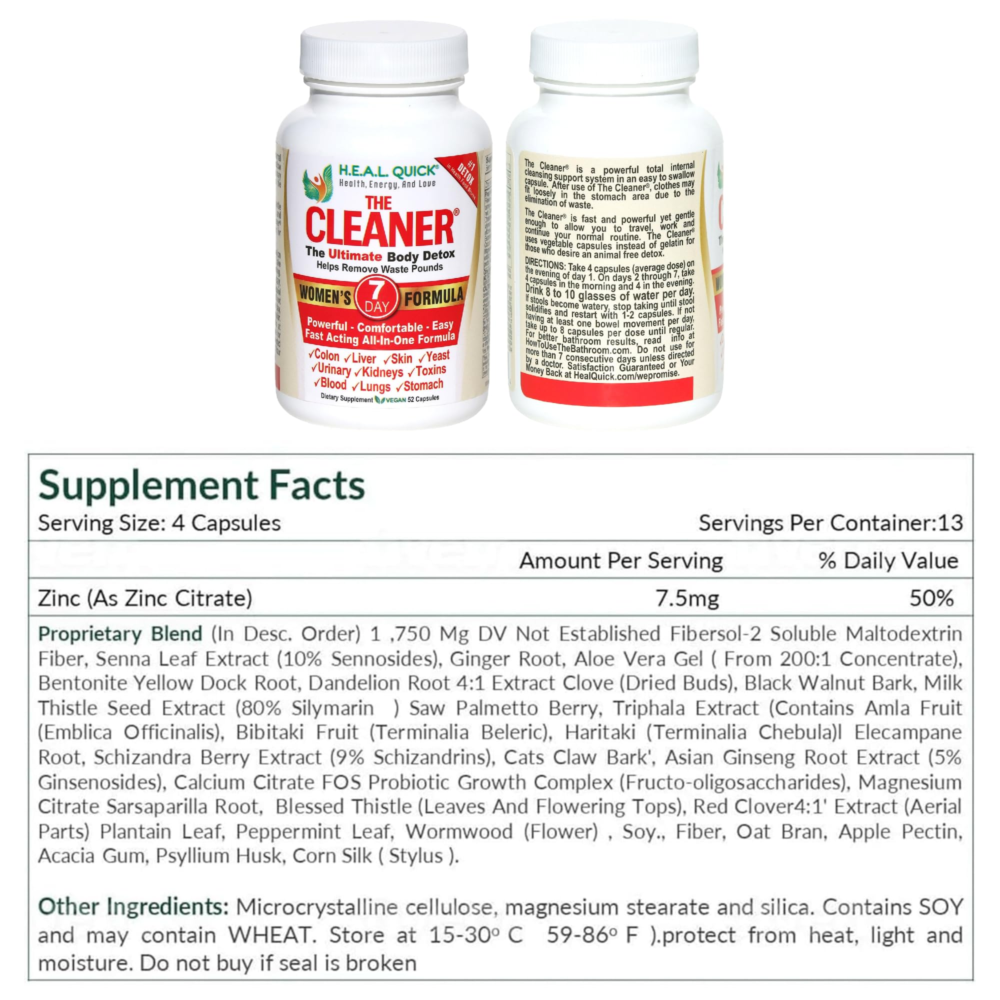 The Cleaner Detox seven-day plan guides a complete cleansing cycle