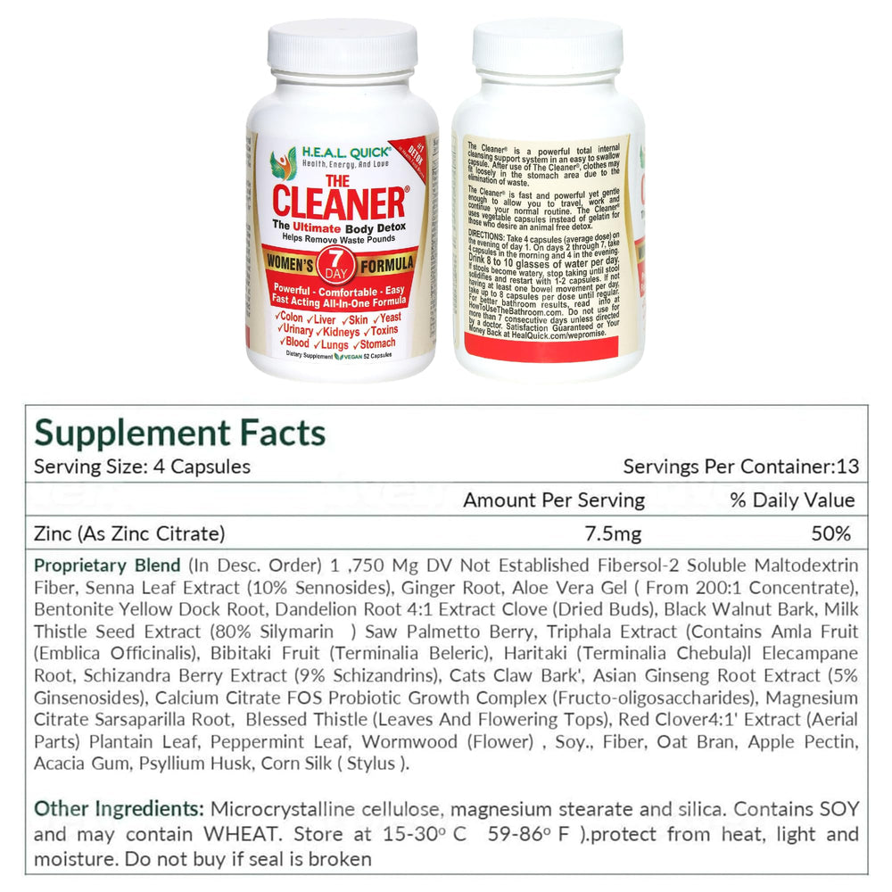 The Cleaner Detox seven-day plan guides a complete cleansing cycle