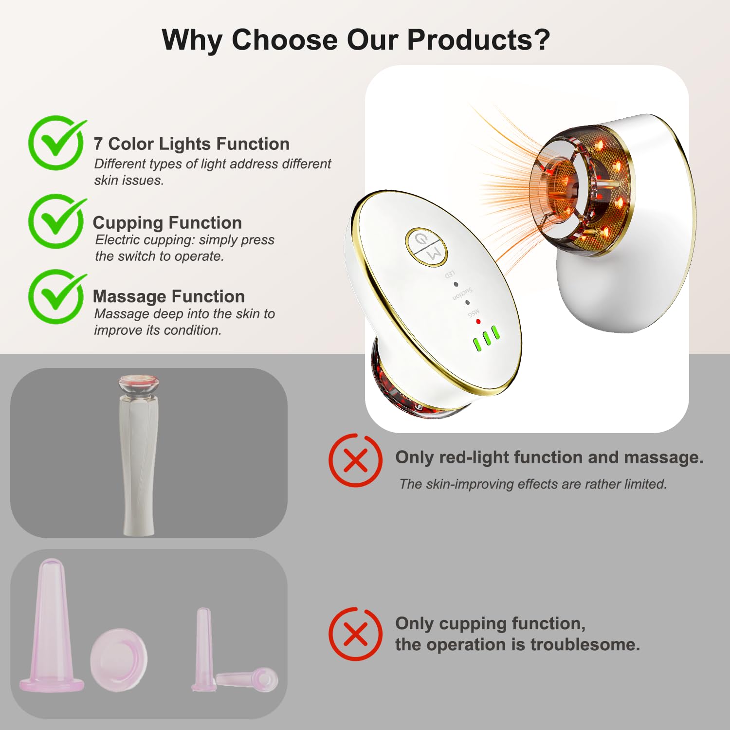 CENXIGO lymphatic drainage massage promotes facial circulation.