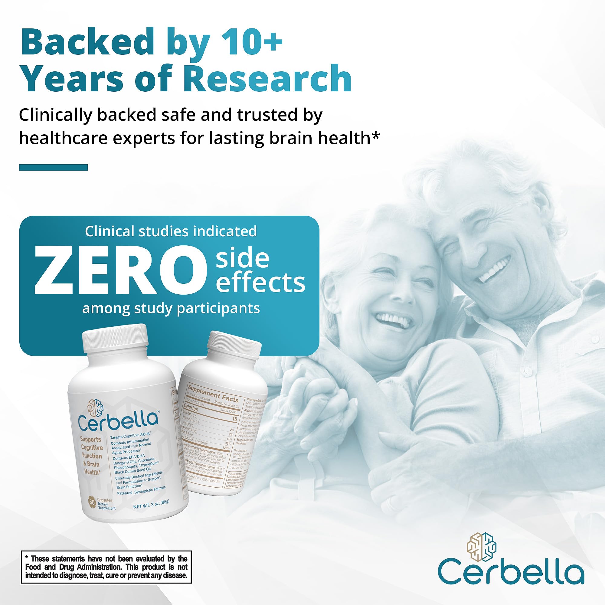 Cerbella daily routine illustration featuring caffeine-free focus in work.