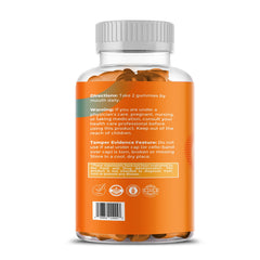 Ceres Nature gummies being poured to highlight easy daily intake
