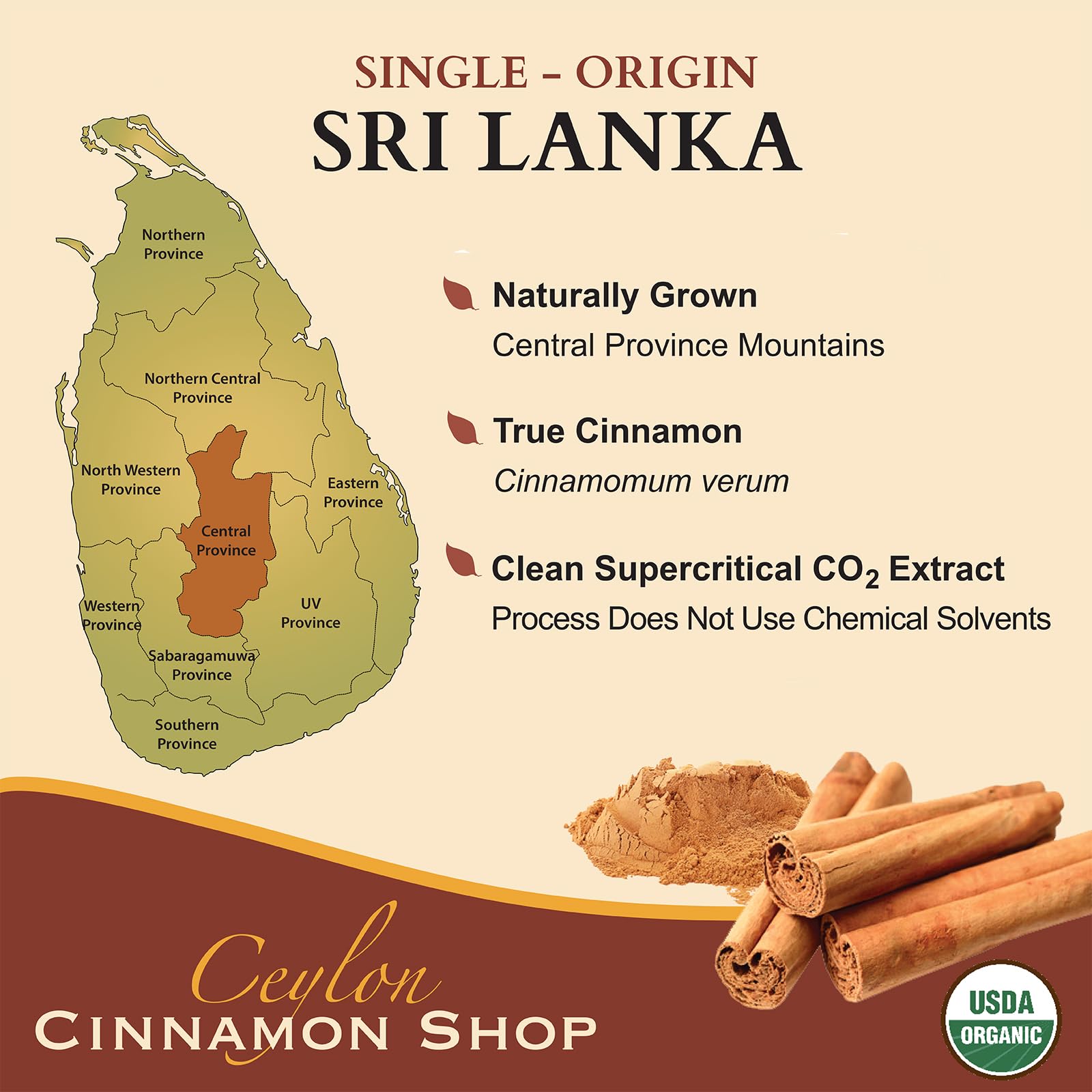 Ceylon Cinnamon Shop CinnaGuard packaging box opened to reveal capsules.