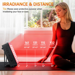 Ceyodo Red Light Panel hanging kit deployed for flexible placement during use.