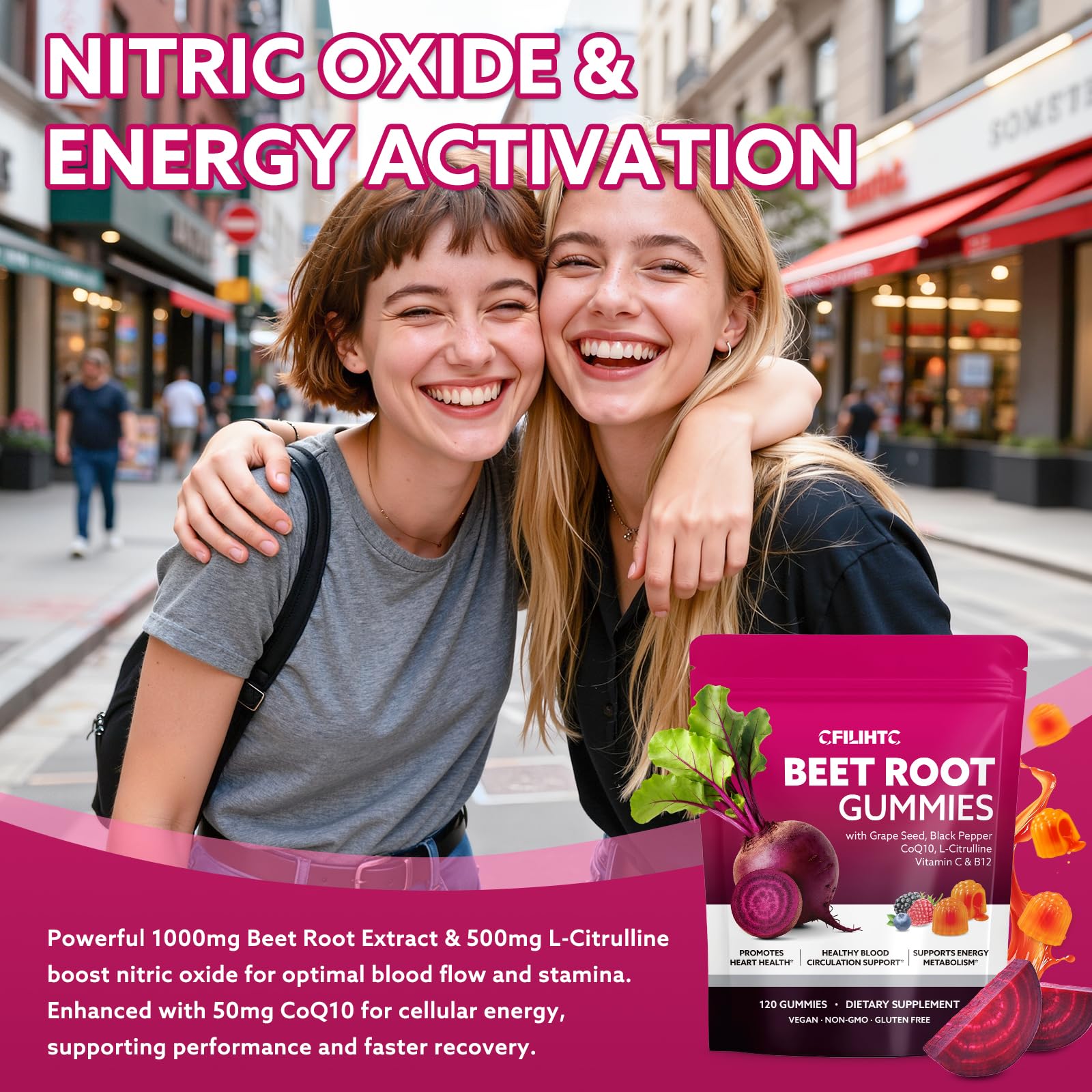 CFILIHTC CoQ10 bottle – energizing antioxidant support.