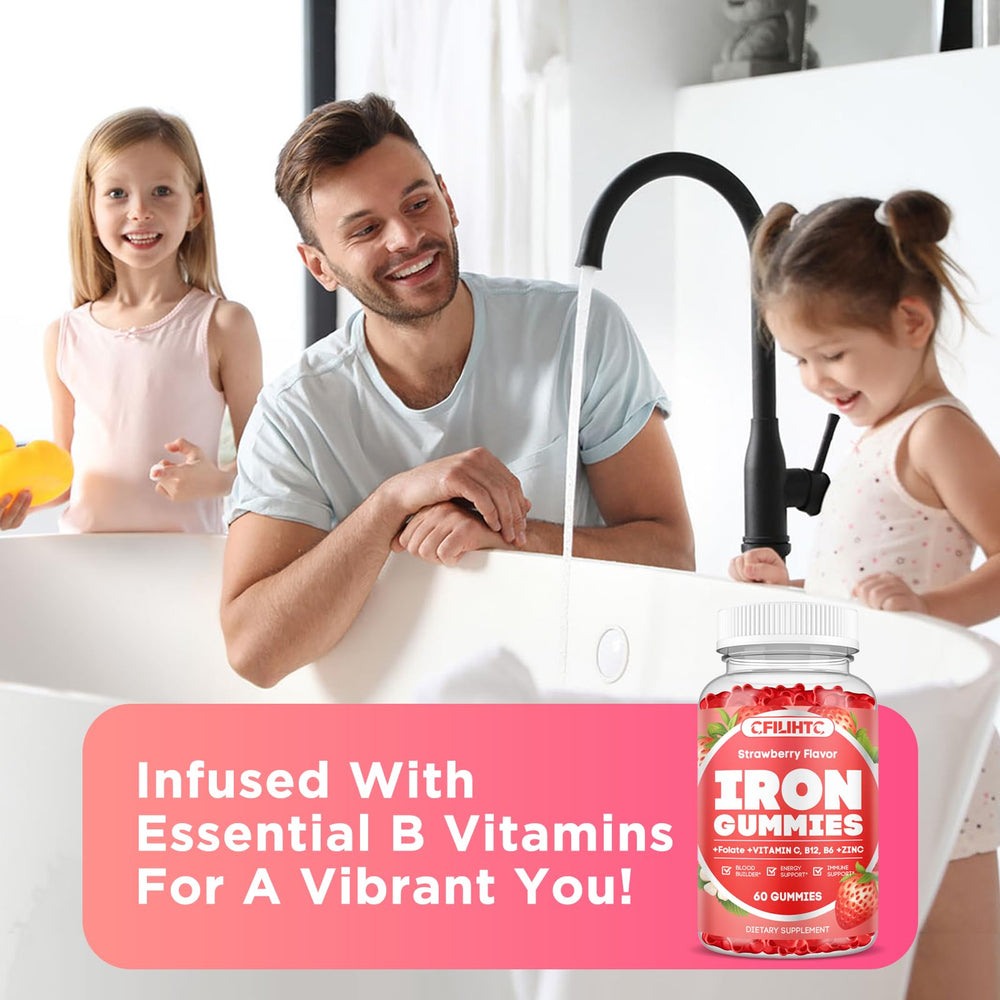 Sugar-free formulation with a pleasant strawberry taste.