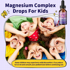 CFILIHTC Kids Magnesium Liquid dropper dispensing precise drops for fast absorption