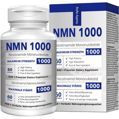 CFUKING NMN 1000mg bottle for easy daily NAD support.