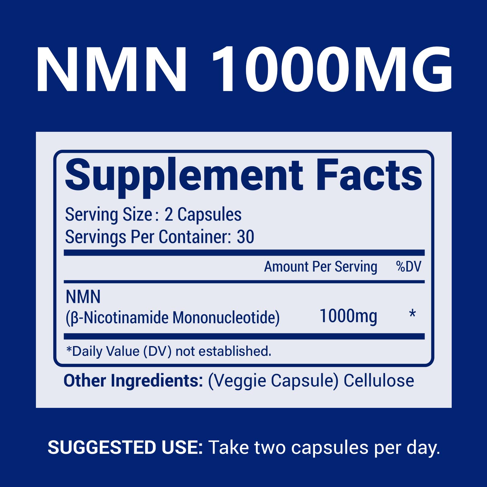 CFUKING NMN capsules ready for fast absorption.