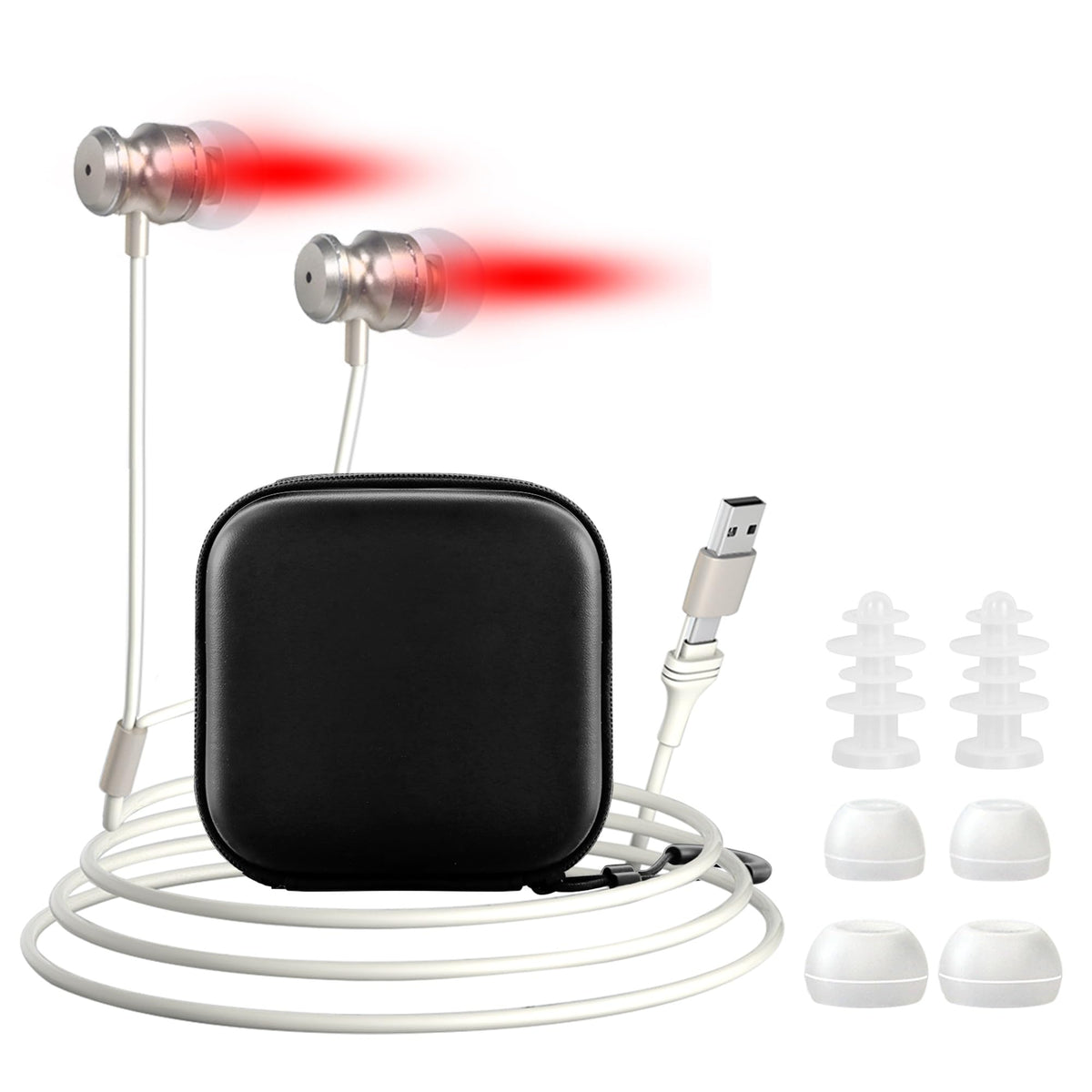 Cgkvz 650nm ear wellness light for targeted daily ear comfort