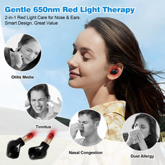 Cgkvz 650nm red light for ears promotes comfortable daily routines.