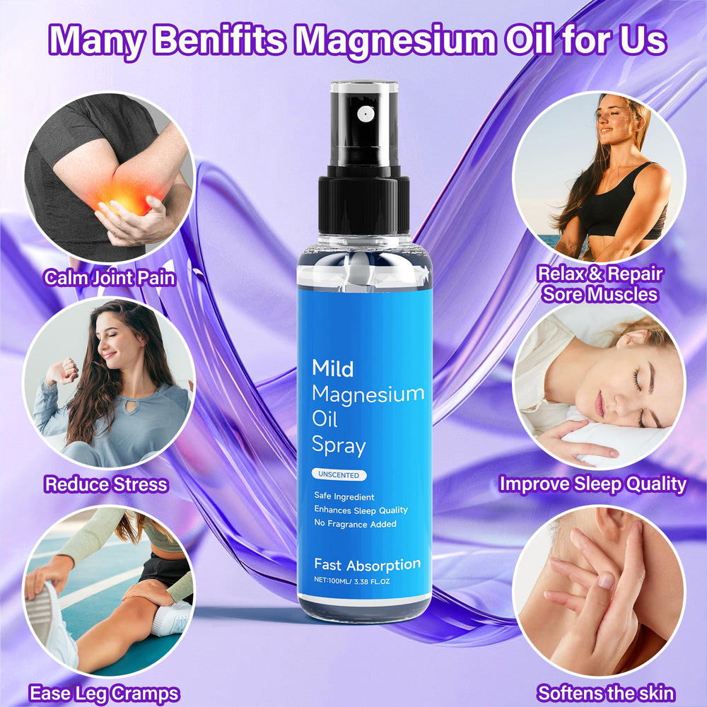 Chamex Body Massage Lotion Set on leg demonstrates soothing, targeted relaxation.