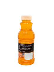 Champ Flush Out Detox orange-mango bottle on display inspires daily hydration ritual.