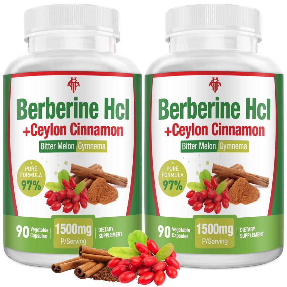 CHANUBITO Berberine bottle close-up highlighting premium formula for daily use