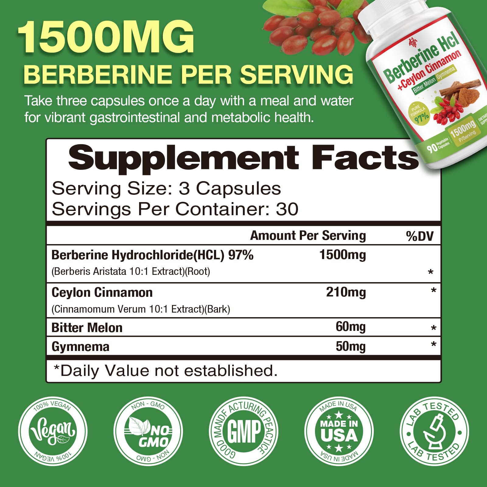 CHANUBITO Schisandra herbal blend capsules on display